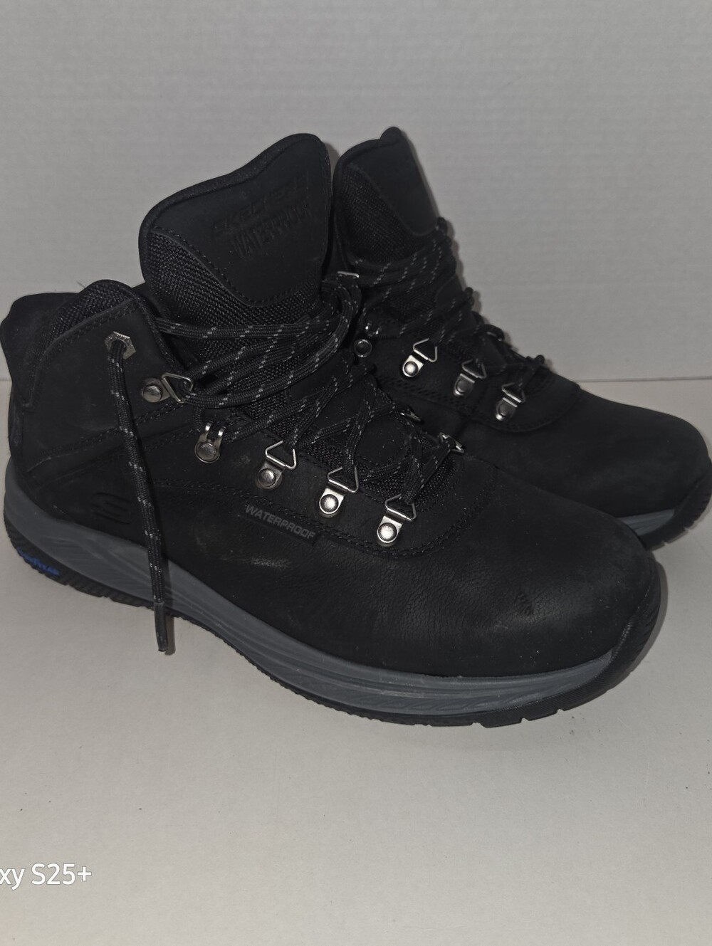 Skechers Hands Free Slip-Ins Meroe Pikeman Waterproof Boots Men's 9.5 205285WW